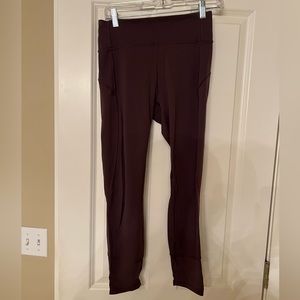 Lululemon Leggings - Maroon
